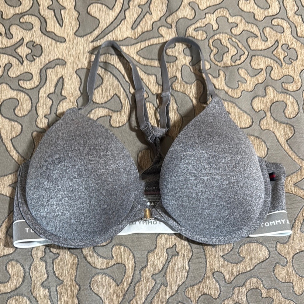 Tommy Hilfiger Women's Charcoal Bra